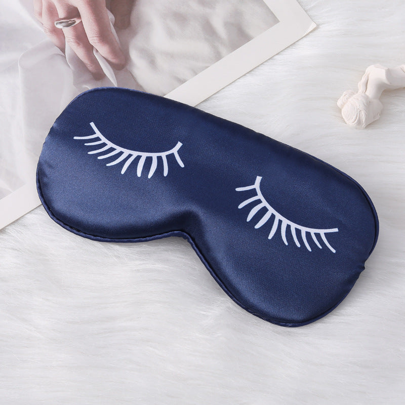 Women's nano silk eye mask with soft padded interior lining and elastic headband Stornfield