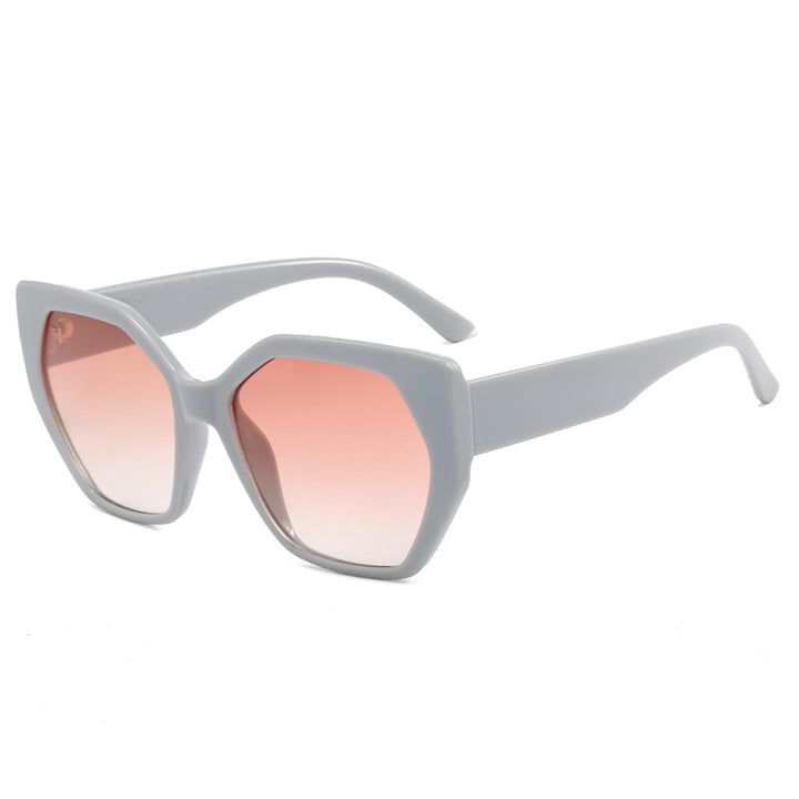 Women oversized geometric sunglasses Stornfield