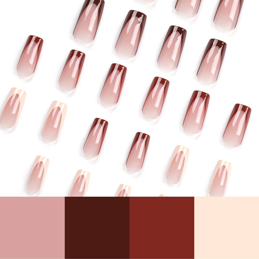 Trendy Art Nails with Elegant Gradient Stornfield