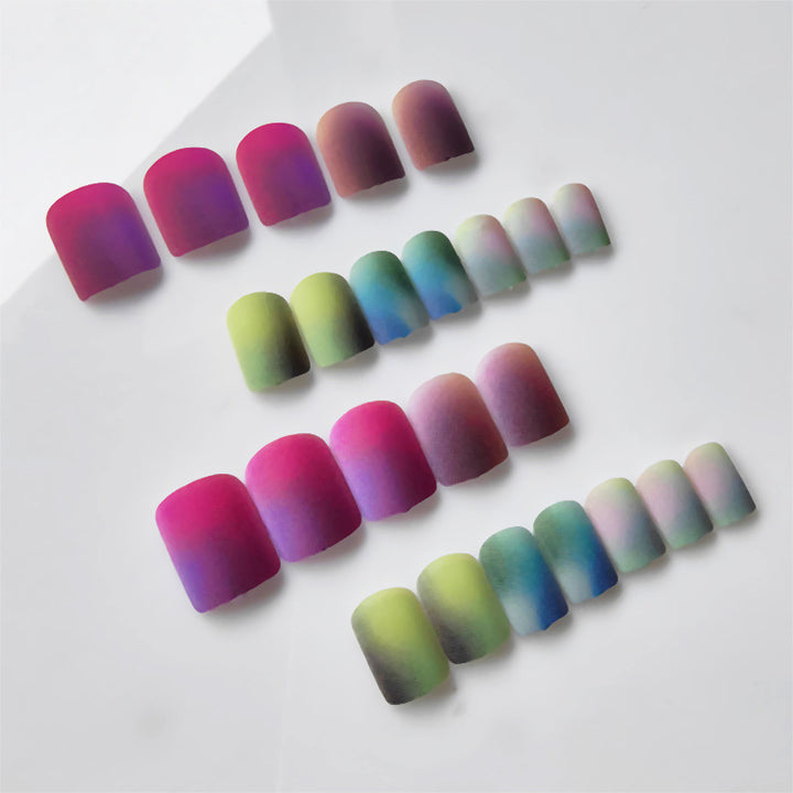 Artificial nails in elegant ombre design Stornfield