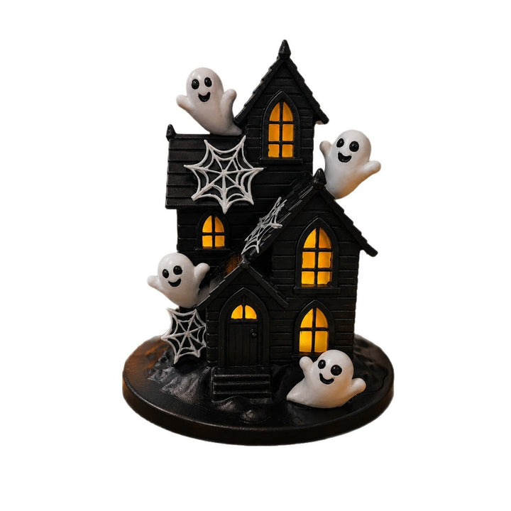Halloween Deco House with spooky ghosts Stornfield