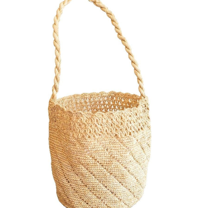 Hand-knotted basket bag Stornfield