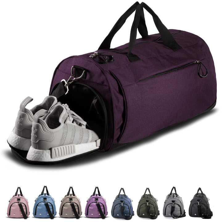 Women's sports bag with separate shoe compartment Stornfield