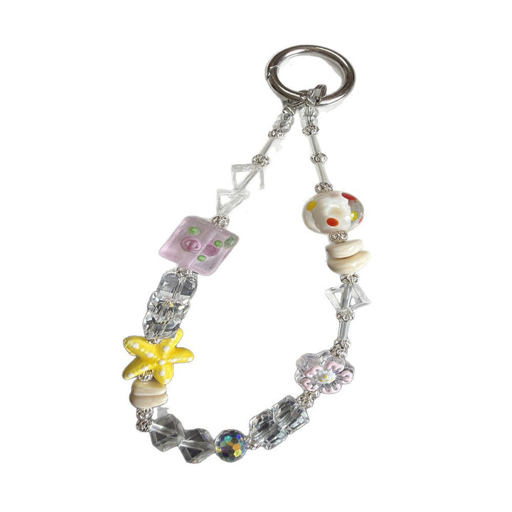 Decorative Beaded Charm Keychain Stornfield 1790135504