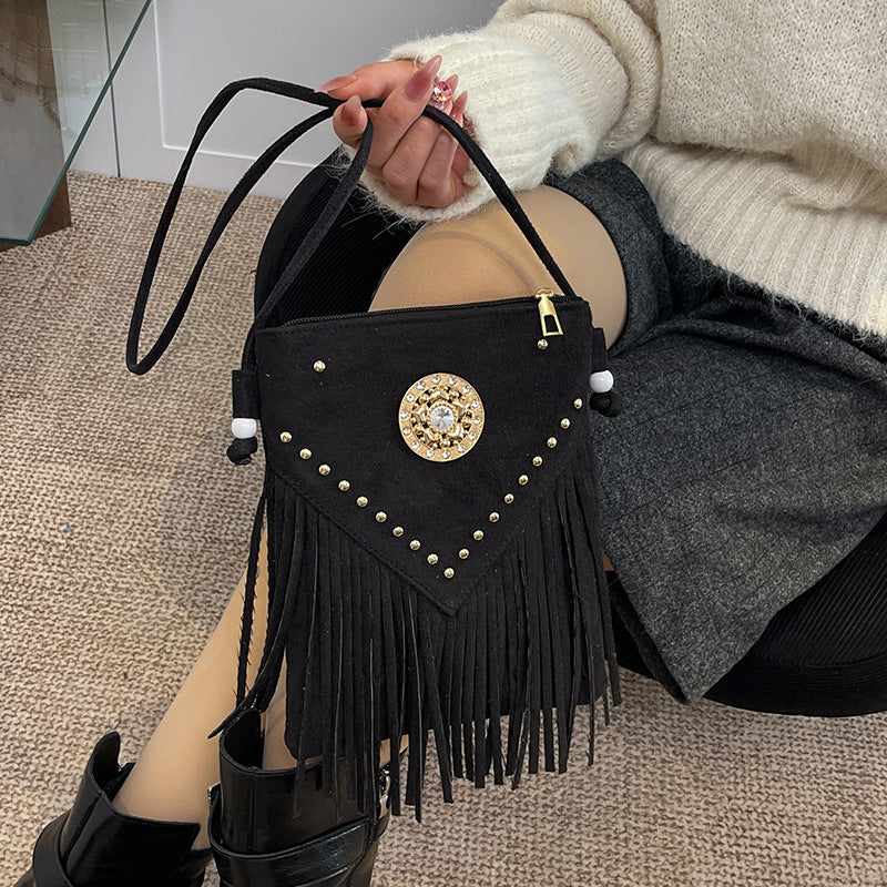 Bohemian Fringe Clutch Bag