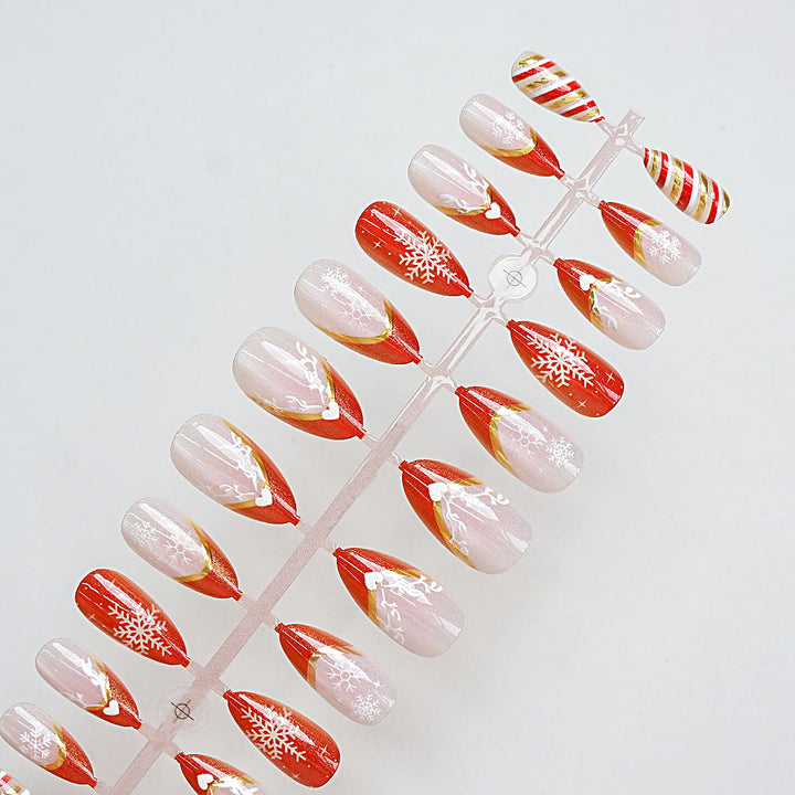 Multi-Size Press-On Nail Kit Stornfield