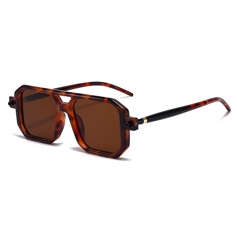 Women oversized rectangular glasses Stornfield