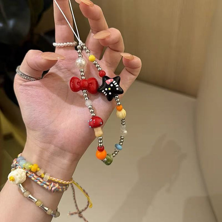 Playful Beaded Charm Eyewear Holder Stornfield