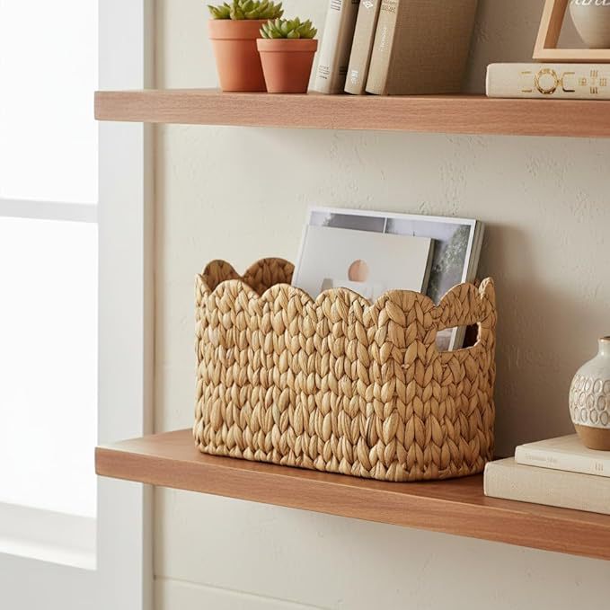 Woven Seagrass Storage Bin Stornfield