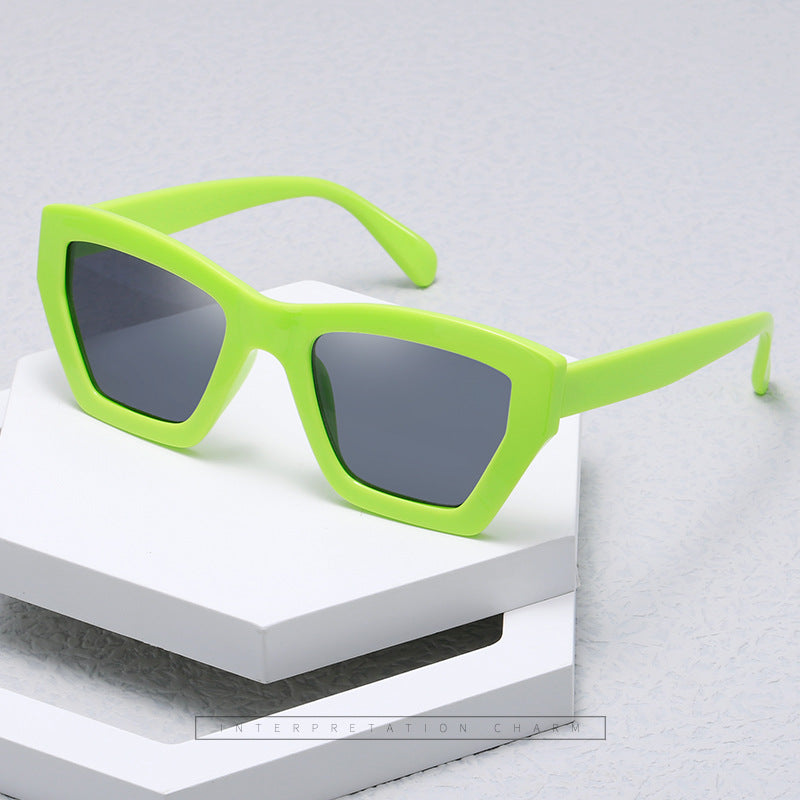 Ladies trendy sunglasses in modern geometric design Stornfield