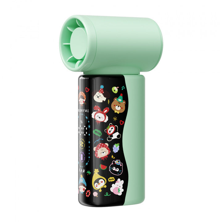 Women's Portable Mini Cooling Fan with Playful Design Stornfield