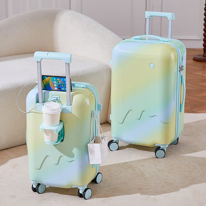 Smart Phone-Integrated Travel Suitcase Stornfield
