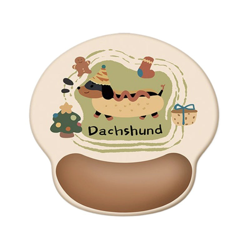 Cartoon-Themed Ergonomic Mouse Wrist Rest