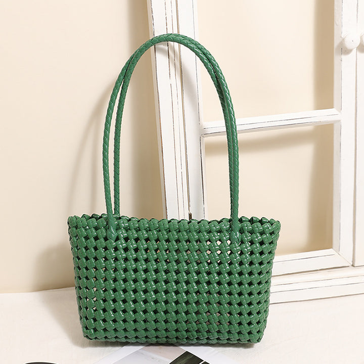 Braided Beach Bag with Practical Folding Mechanism Stornfield