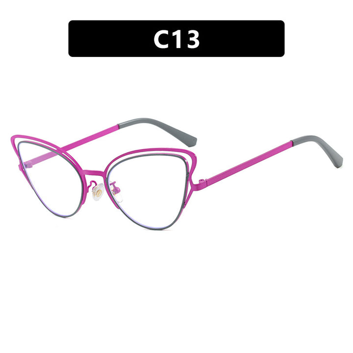 Women's Cat-Eye Glasses with Elegant Metal Frame and Comfortable Fit Stornfield