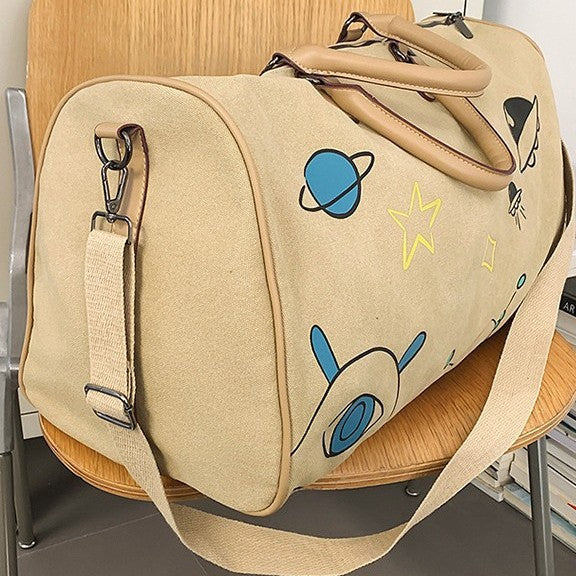 Stylish Canvas Travel Duffel