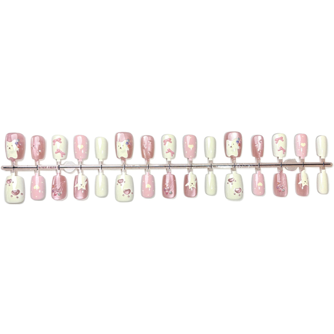 Cute Character-Themed Press-On Nail Set 1790745682