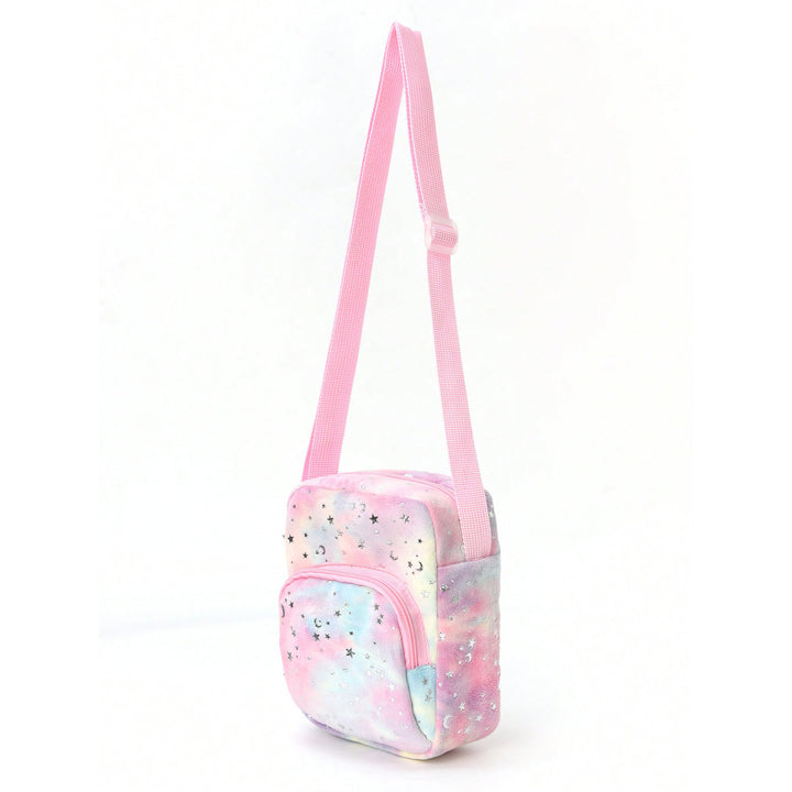 Fluffy shoulder bag with star motif Stornfield