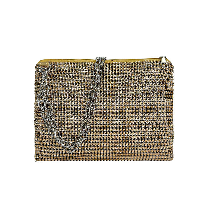 Elegant Beaded Evening Clutch Bag