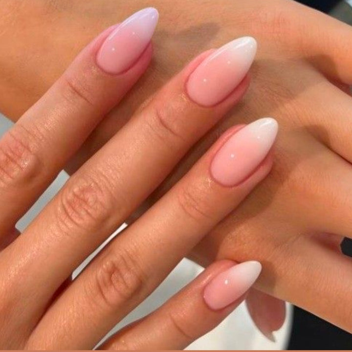 Elegant Ombre Stiletto Nail Enhancements