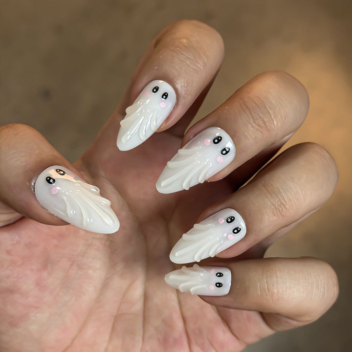 Adorable Character-Themed Press-On Nails Stornfield