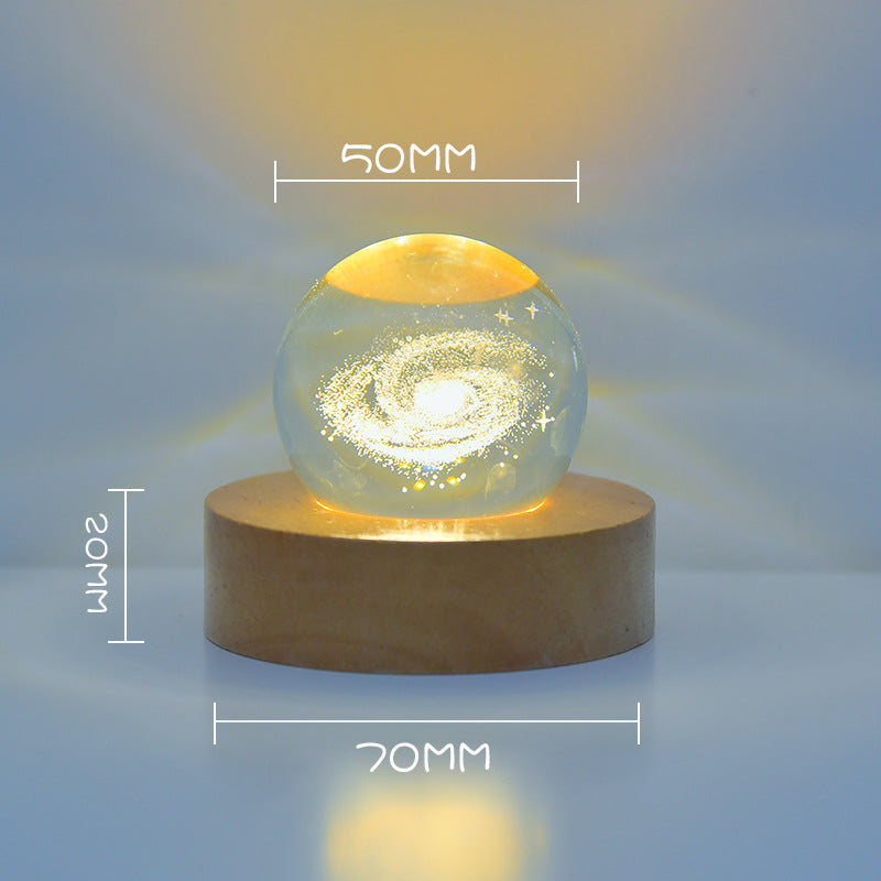 Galaxy-Themed Decorative Table Lamp