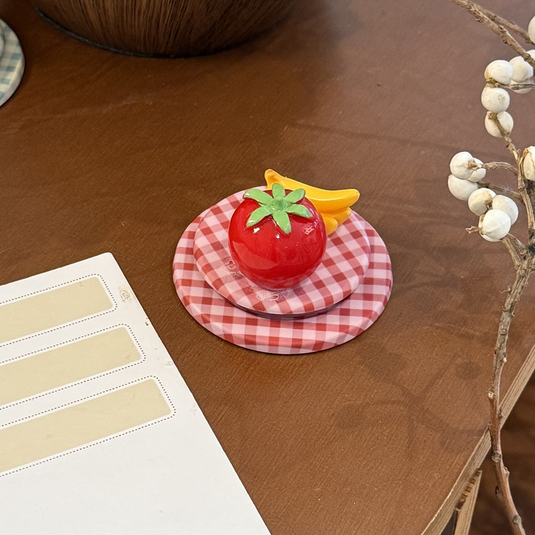 Decorative coaster with fruit motif Stornfield