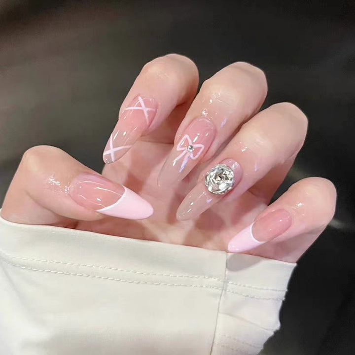 Elegant Stiletto Press-On Nail Art Stornfield