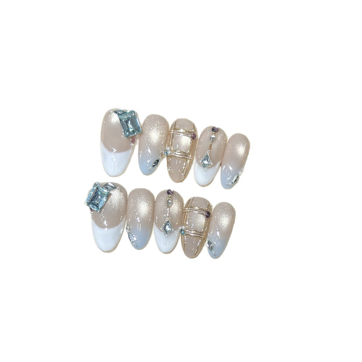 Elegant Premium Press-On Nail Set