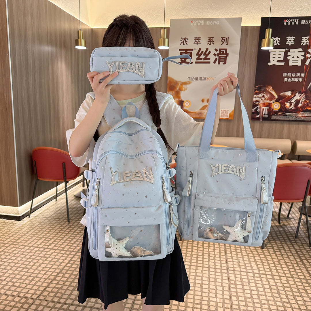 Lightweight Multi-Pocket Casual Tote Bag Stornfield
