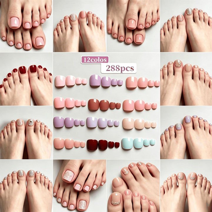 Premium Classic Press-On Nail Set Stornfield
