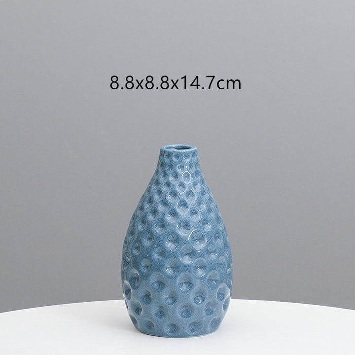 Textured Ceramic Decorative Vase Stornfeild