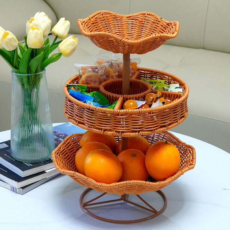 Decorative Wicker Storage Basket Stornfield