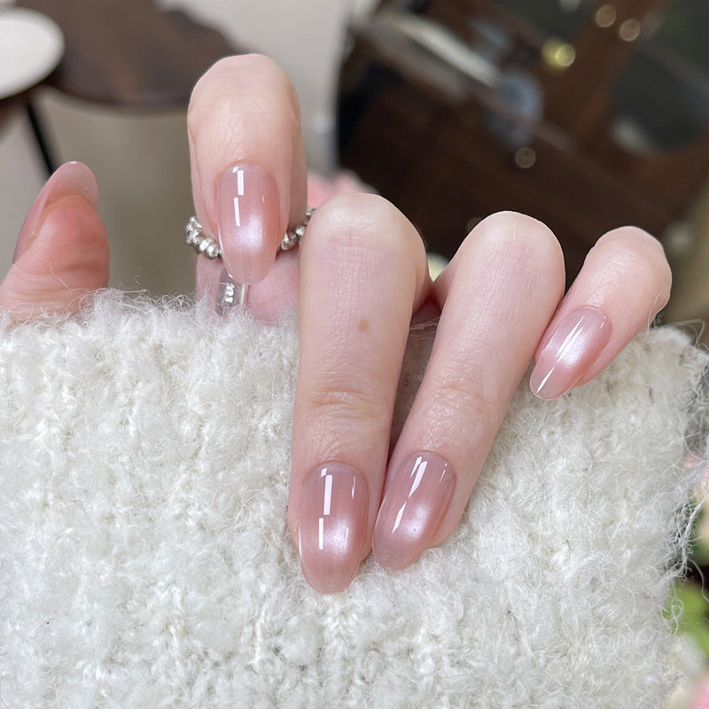 Elegant Glossy Ombre Press-On Nails Stornfield