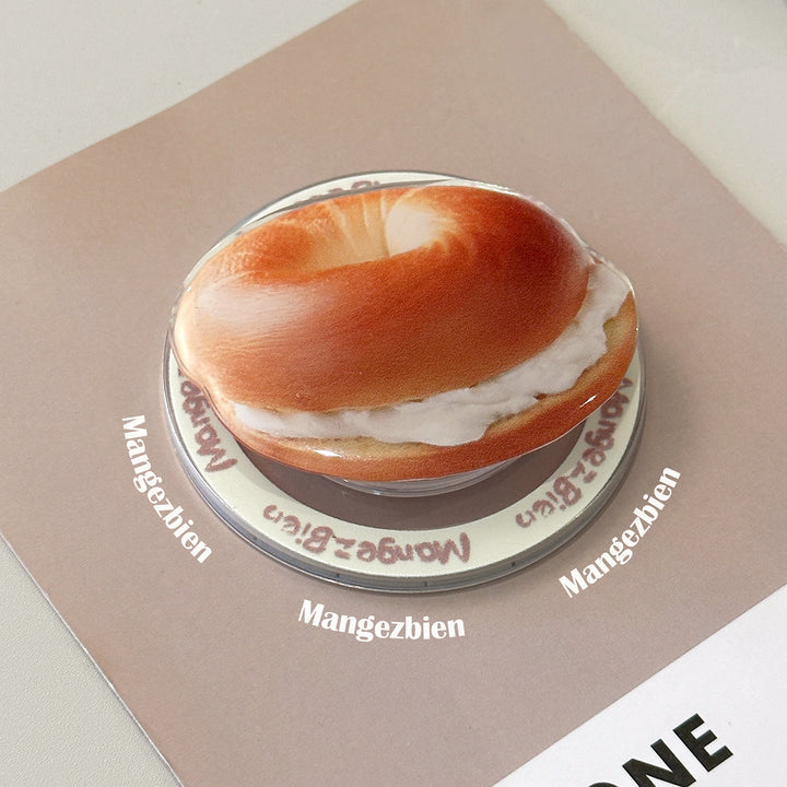 Bagel-shaped coffee cup coasters Stornfield