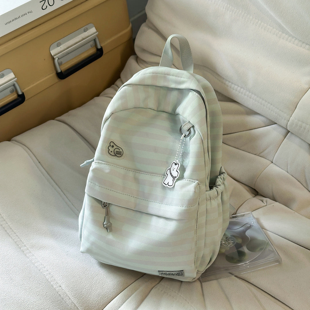 Cute Cartoon Design Striped Backpack Stornfield