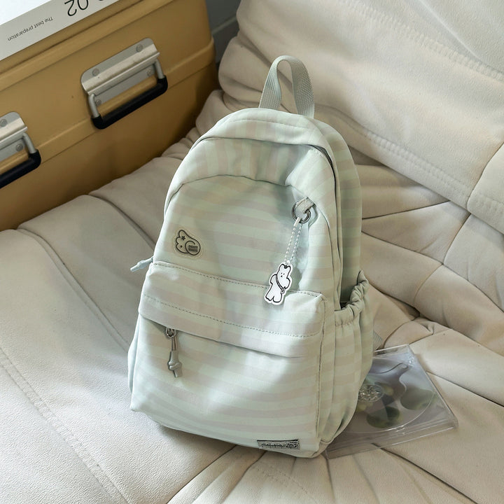 Cute Cartoon Design Striped Backpack Stornfield