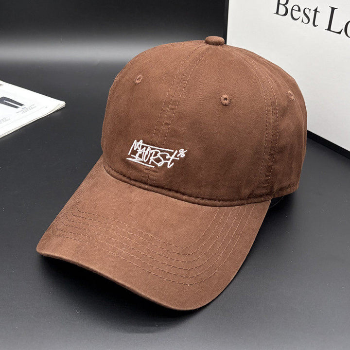 Men's Casual Stitch-Embellished Baseball Cap Stornfield