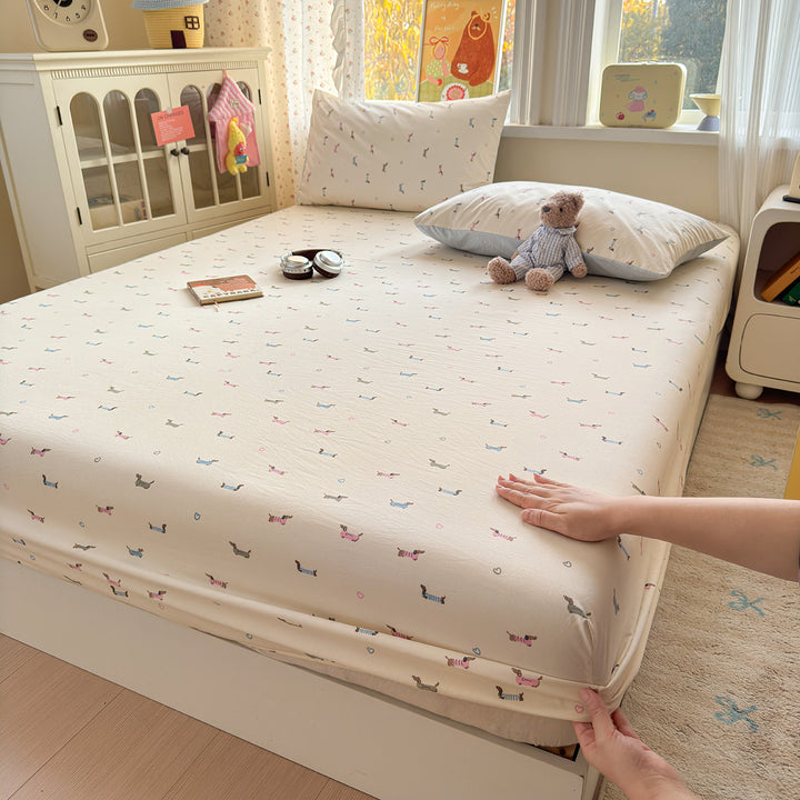 Floral Patterned Fitted Sheet