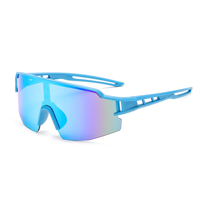 Unisex nan sporty wraparound sunglasses with ultra-light polycarbonate lens and non-slip nose bridge Stornfield