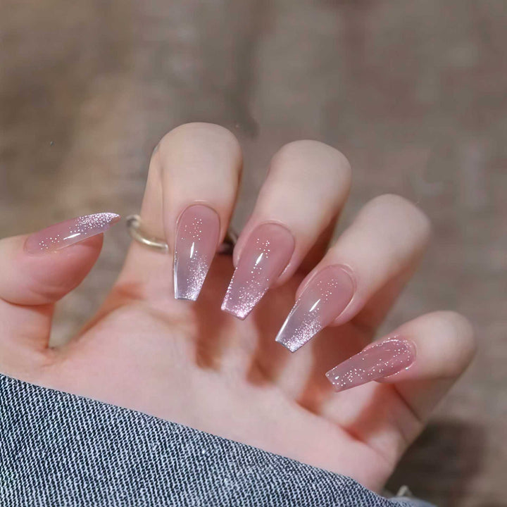 Premium Glittering Press-On Nail Set Stornfield