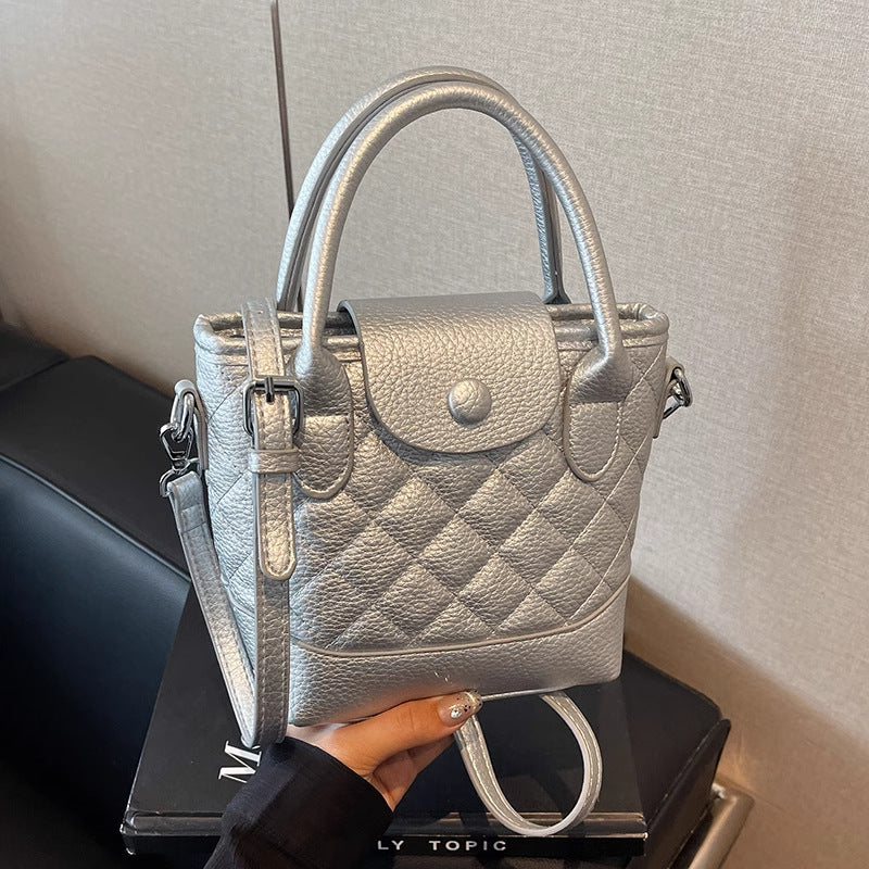 Quilted Mini Top-Handle Handbag Stornfield