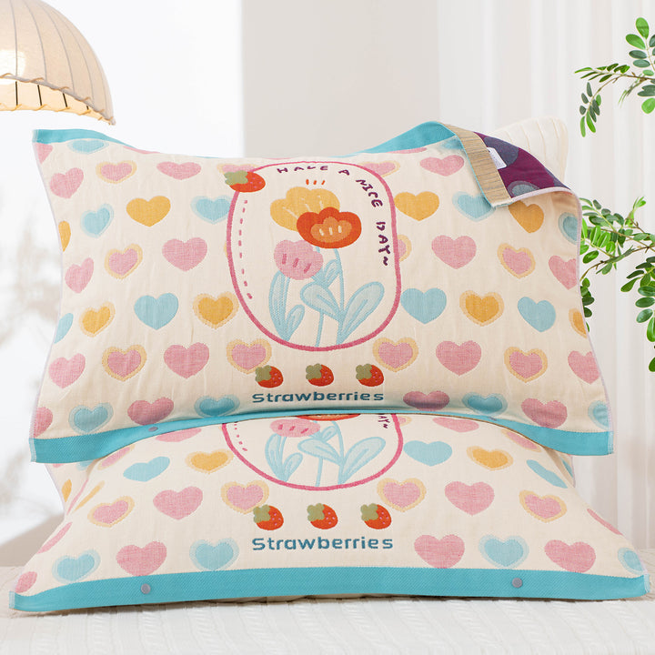 Women's cushion covers with cheerful patchwork design Stornfield