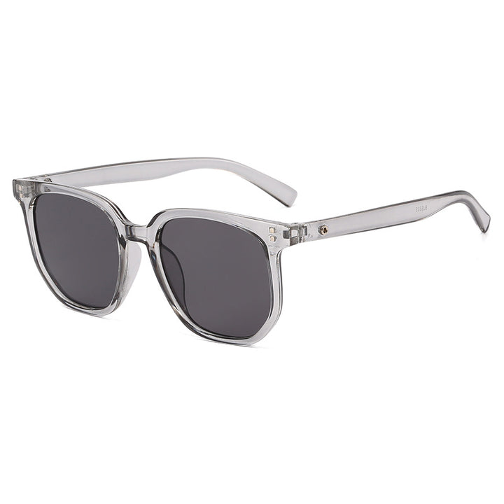 Ladies trendy square sunglasses with robust plastic frame Stornfield