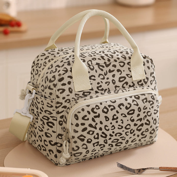 Insulated Star Print Lunch Bag