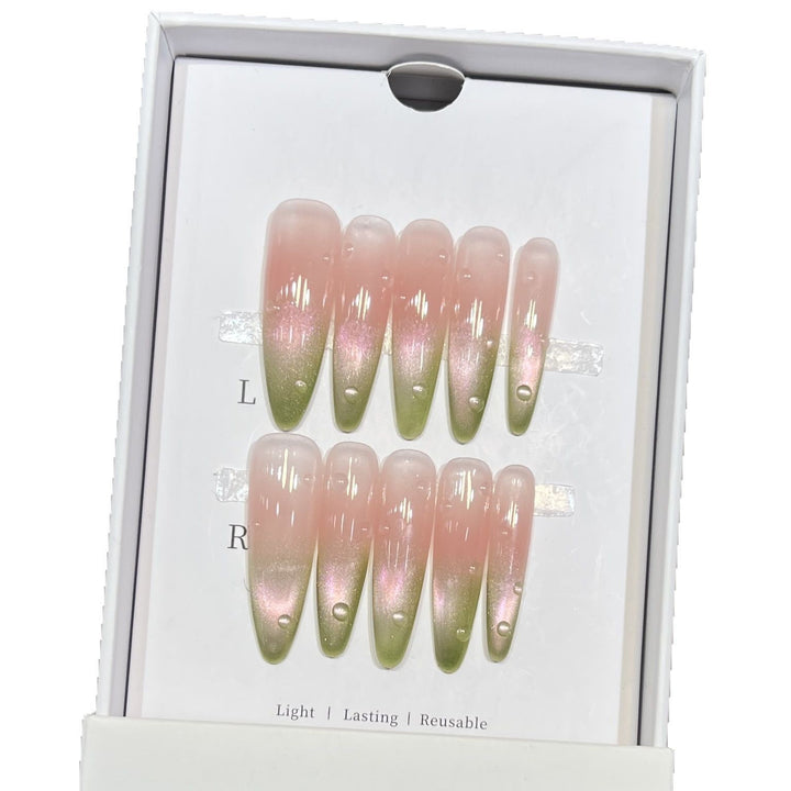 Stiletto Ombre Press-On Nail Set Stornfield