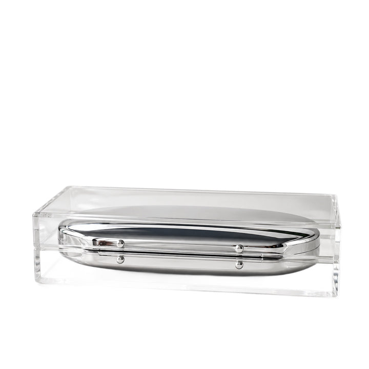 Modern Sculptural Acrylic Clutch