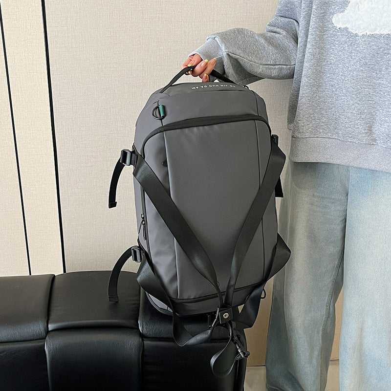 Sporty duffel bag with adjustable carrying system for active lifestyles Stornfield