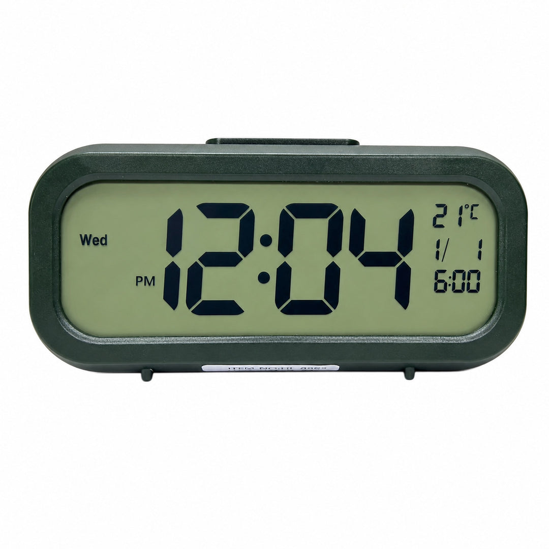 Digital alarm clock with temperature sensor and large LED display Stornfield