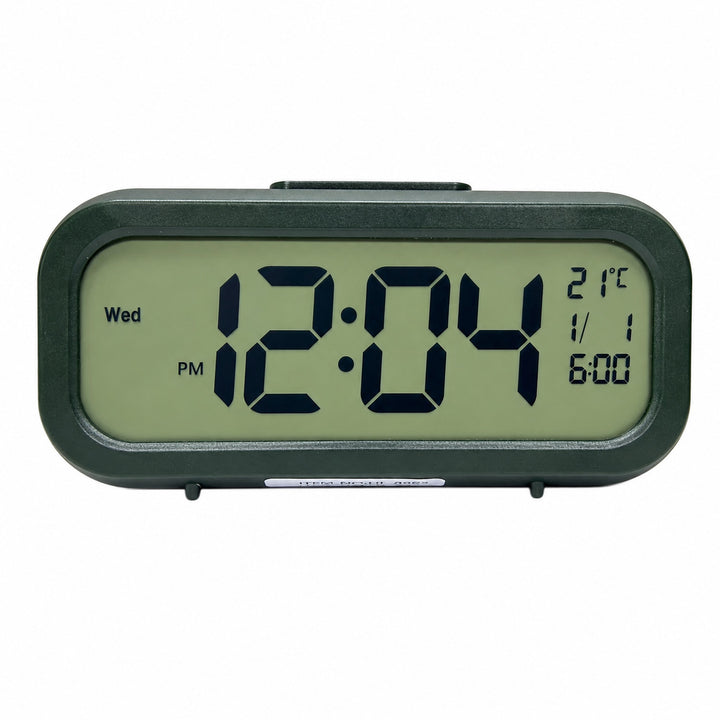Digital alarm clock with temperature sensor and large LED display Stornfield